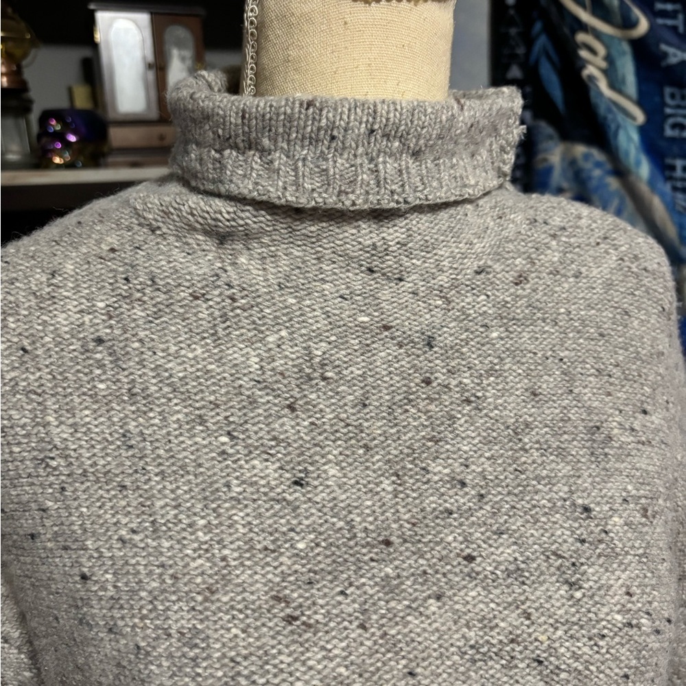 Roots Merino Wool Alpaca Sweater Tunic Turtleneck Cozy Small - Picture 5 of 12